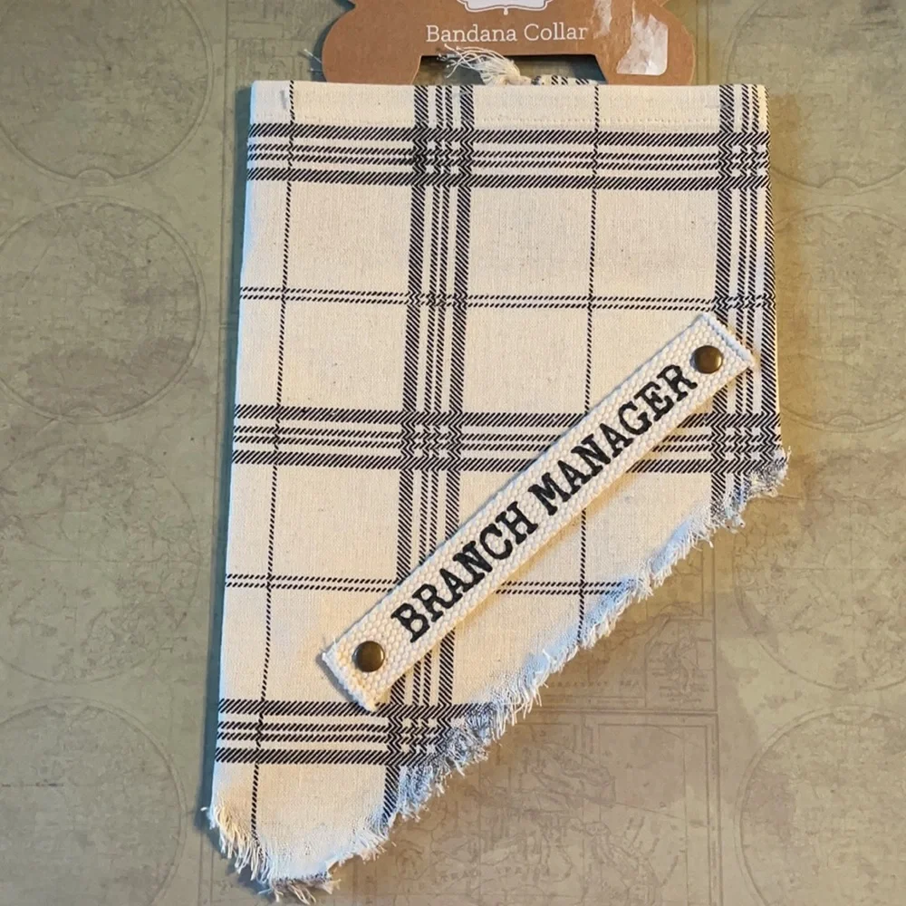 Mud Pie Dog Bandana Collar